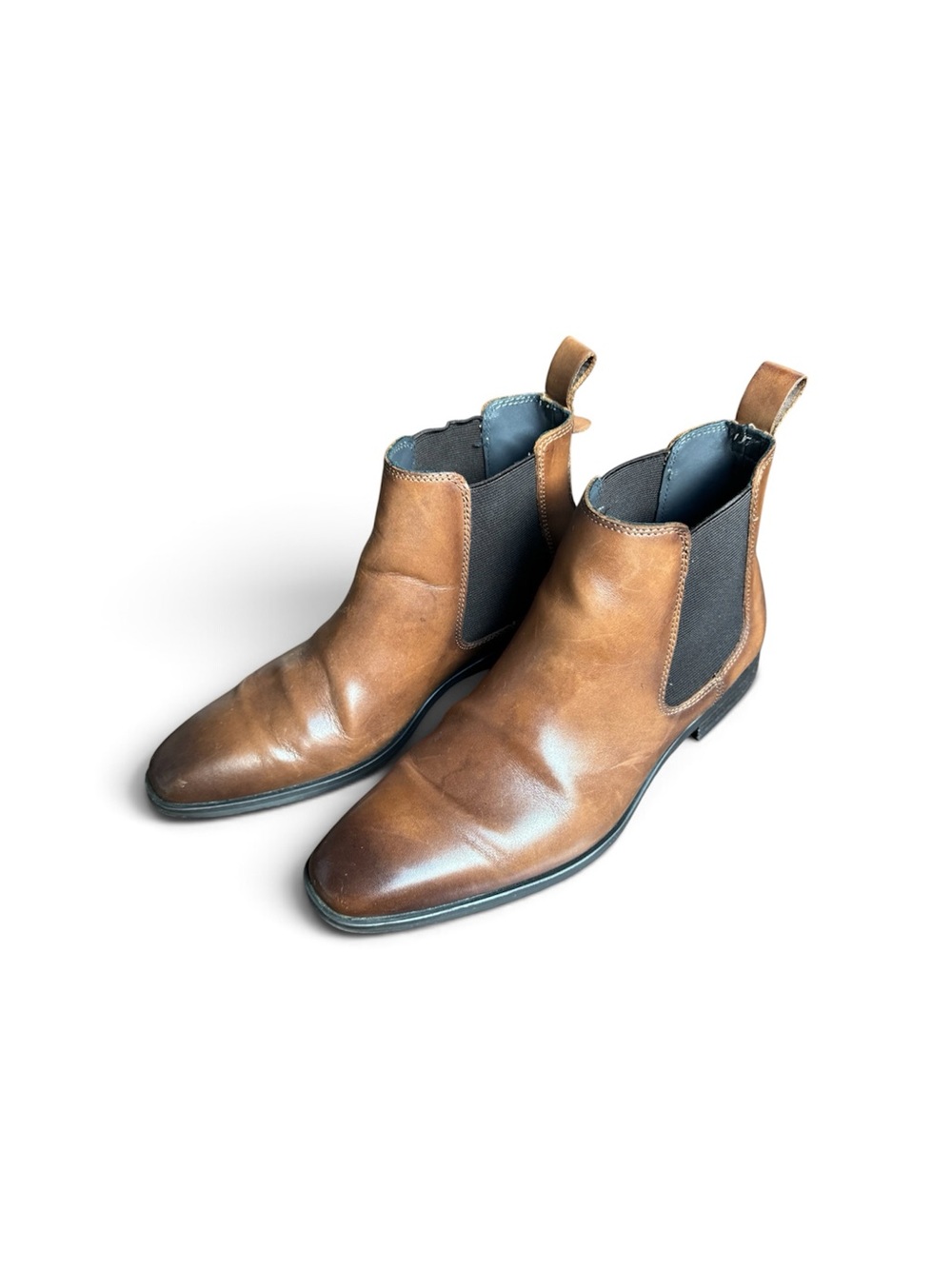 Nordstrom’s -Men's Tan Leather Chelsea Boots
